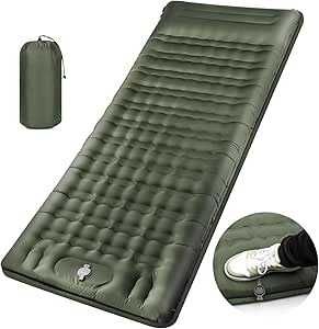 Saltea de dormit, saltea de camping ultraușoară cu grosimea de 12 cm