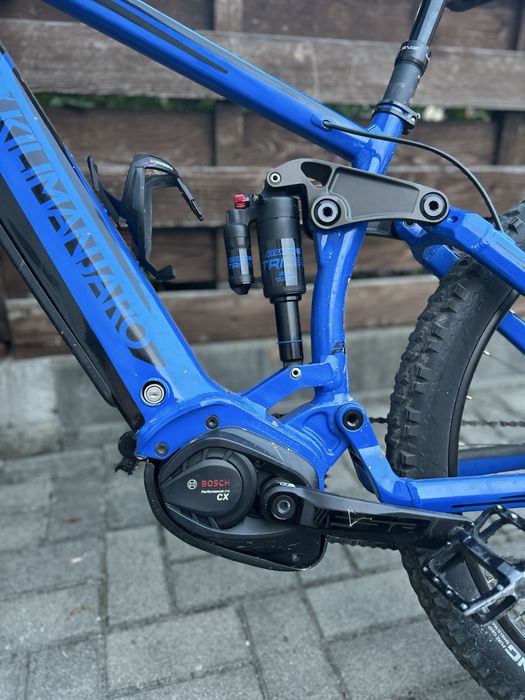 Bicicketa Kilimanjaro electrica full suspension