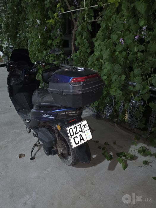 STELMAX skuter ko‘rinib turibdi.