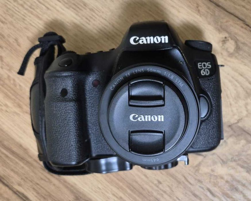 Canon 6D (full frame) + 50mm f/1.8 STM + accesorii