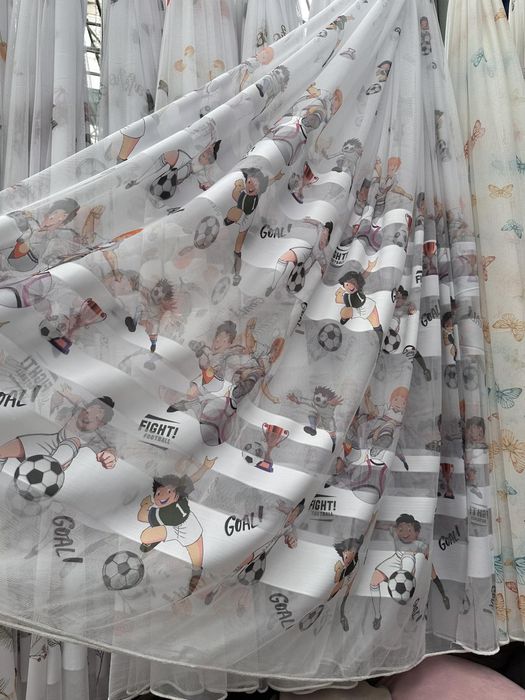 Нови модели платове тънки пердета за детска стая