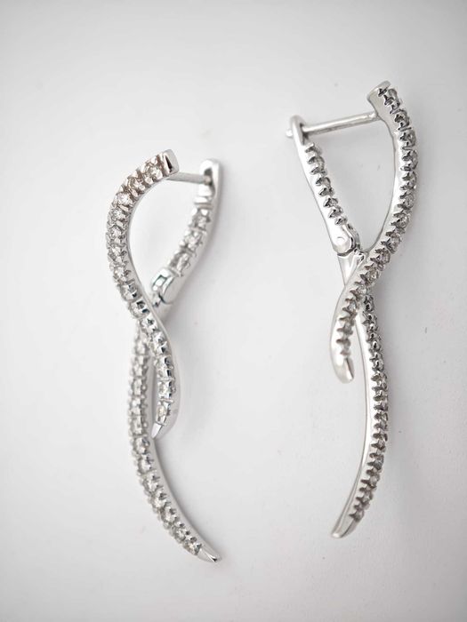 Cercei 14k diamante naturale