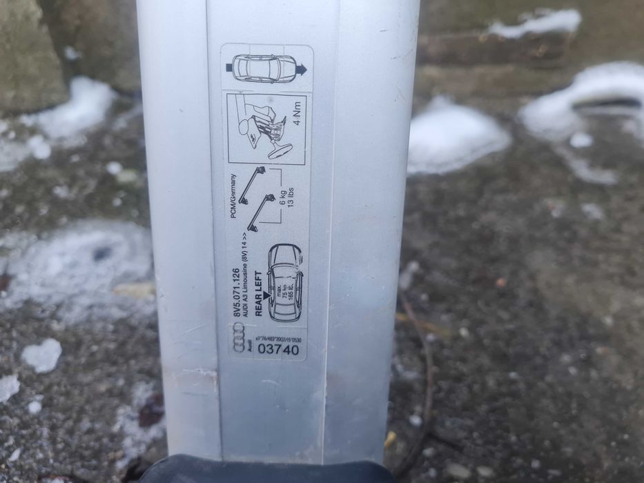 bare transversale bagaje Audi