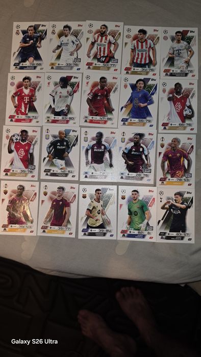 Продавам карти Match Attax Extra 25/26