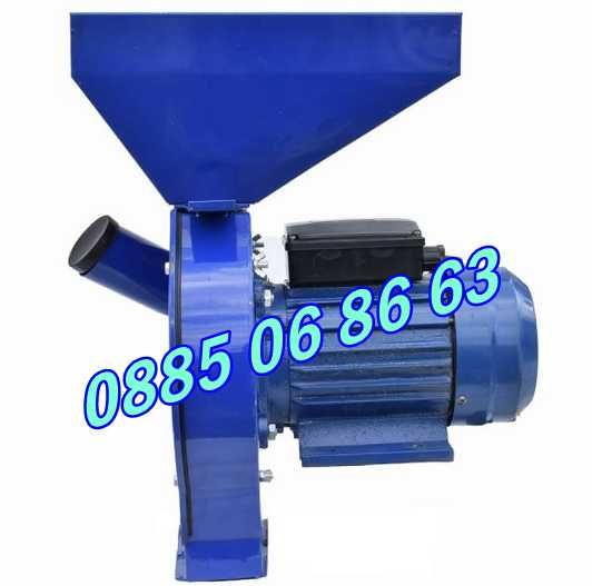 Комбинирана монофазна фуражомелка/ ярмомелка, 4.2 kW + 4 бр. сита