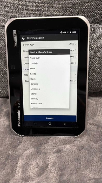 Controler tableta PANASONIC FZ-L1 - ANDROID SURPRO   gnss RTK rompos
