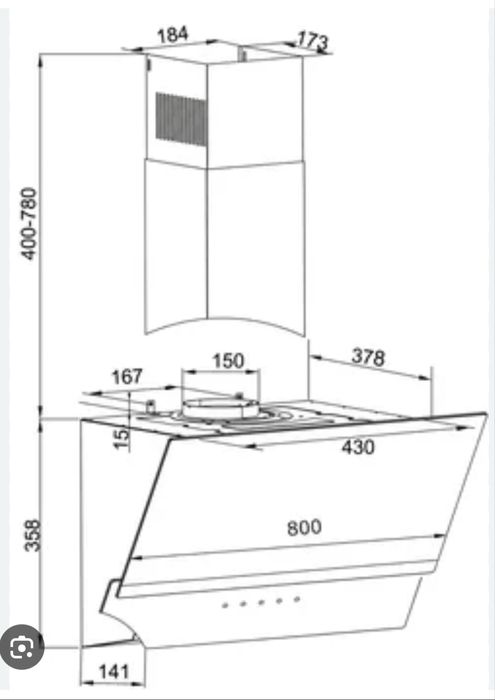 Аспиратор Amica KHF 684611 S