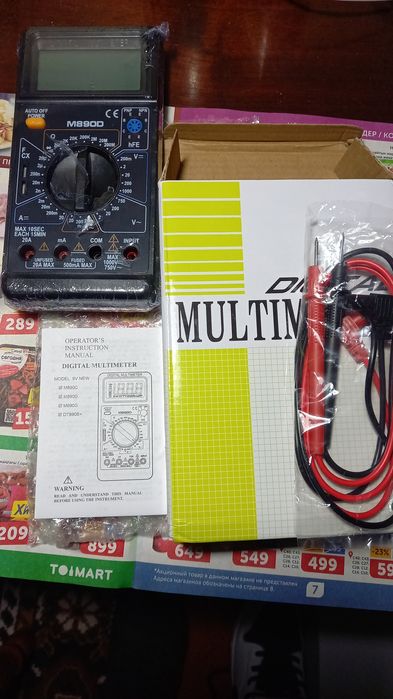 Мультиметр М890D
