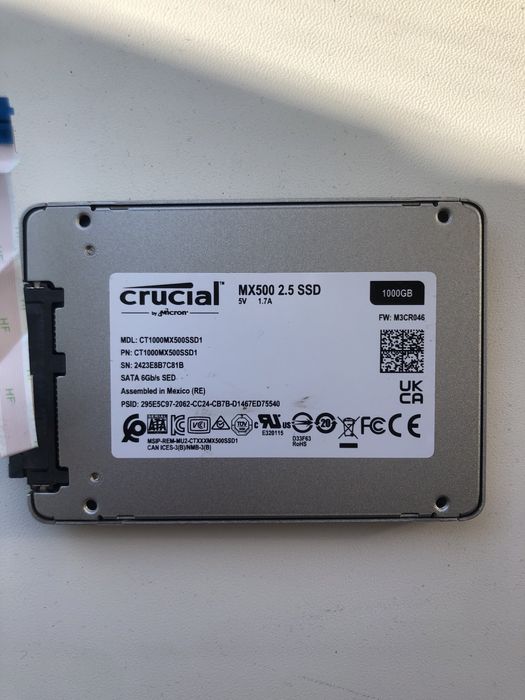 SSD 2.5 Crucial MX500 1 TB