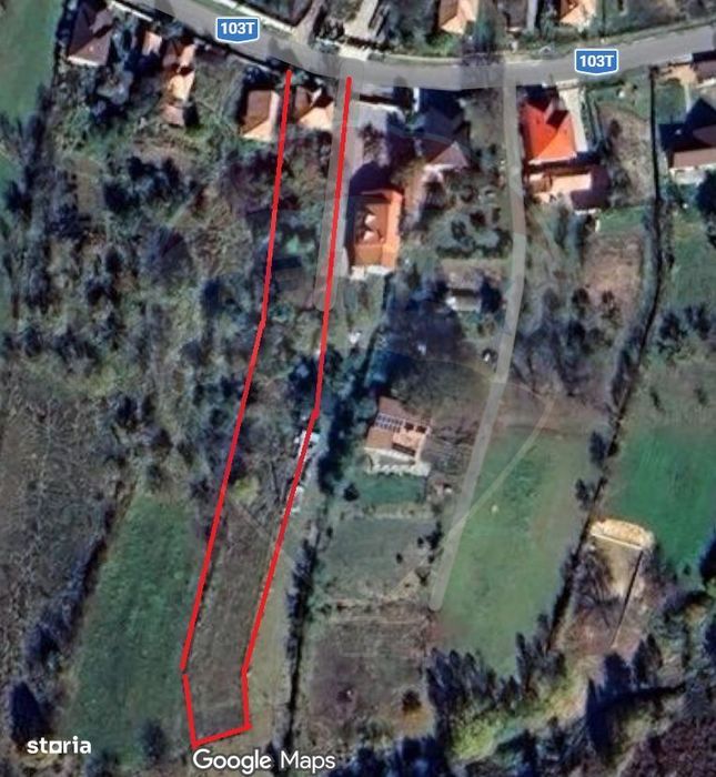 Teren cu casa de vânzare in Feleacu! 2000 MP.