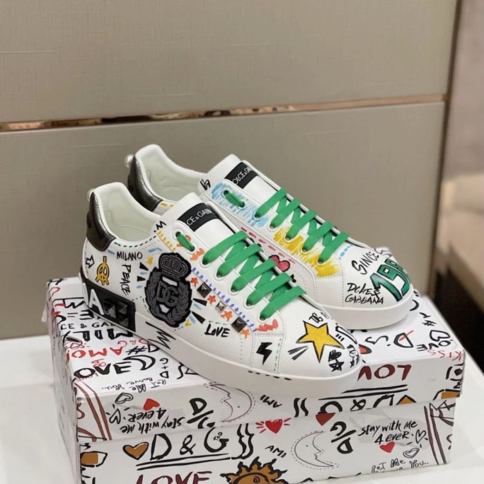 D&G Sneaker / Grey / White