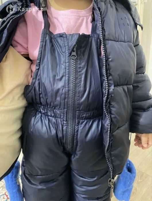 Зимний детский комбинезон