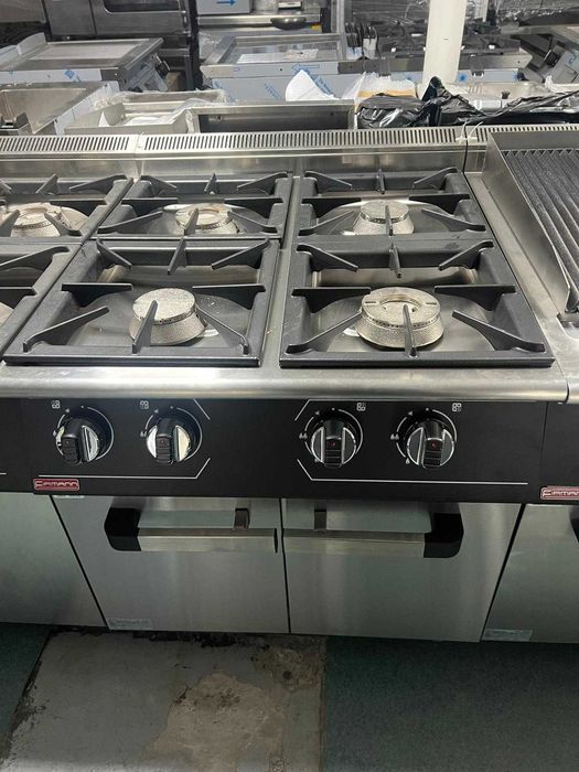 FIRMANN-Masina gatit profesionala,Aragaz profesional 4 focuri linia 90