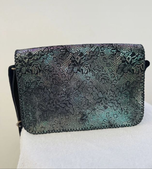 Geanta piele intoarsa superba