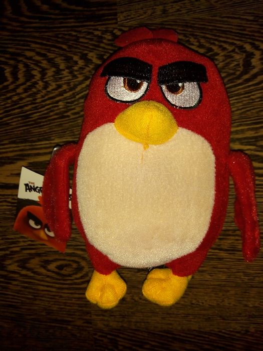 Нови с етикет плюшени играчки Angry birds/Висулка за кола 22см.,Chippo