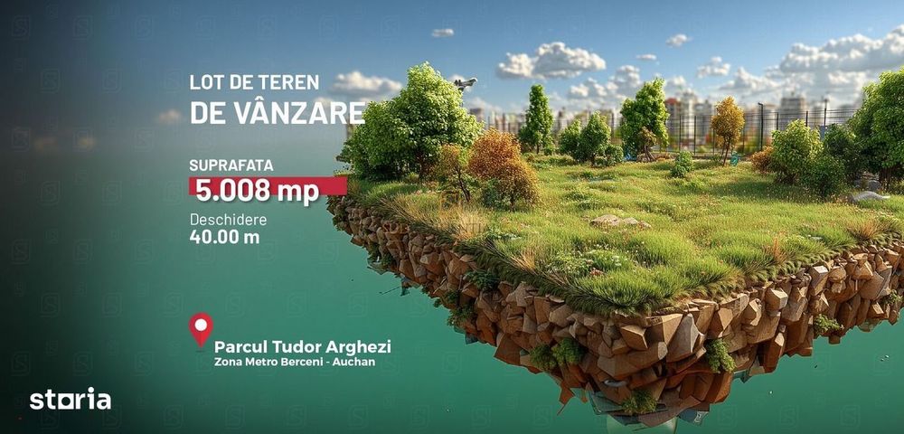 Teren 5.009 mp – Sector 4, zona Metalurgiei – Drumul Binelui
