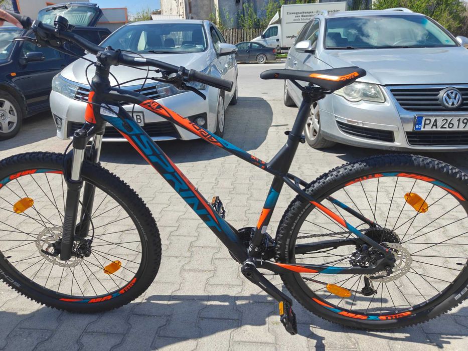 Промо велосипед 27.5" Sprint APOLON черен/оранж