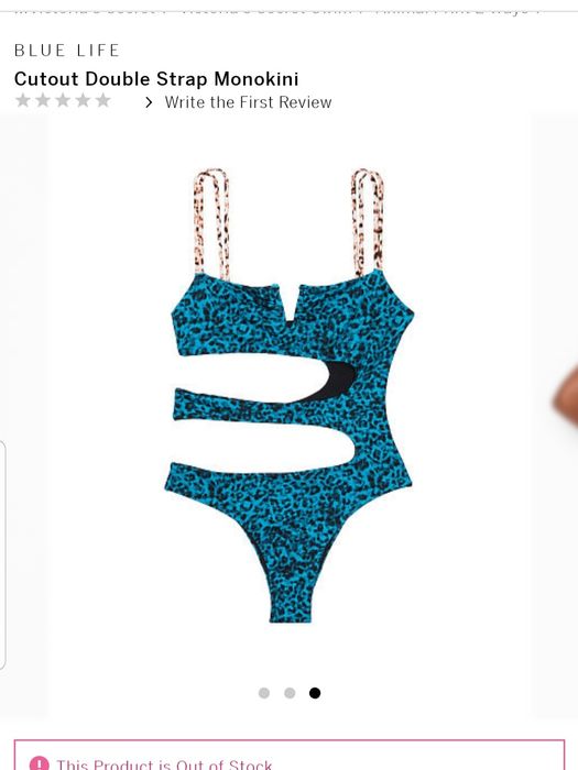 Costum baie victoria's secret nou