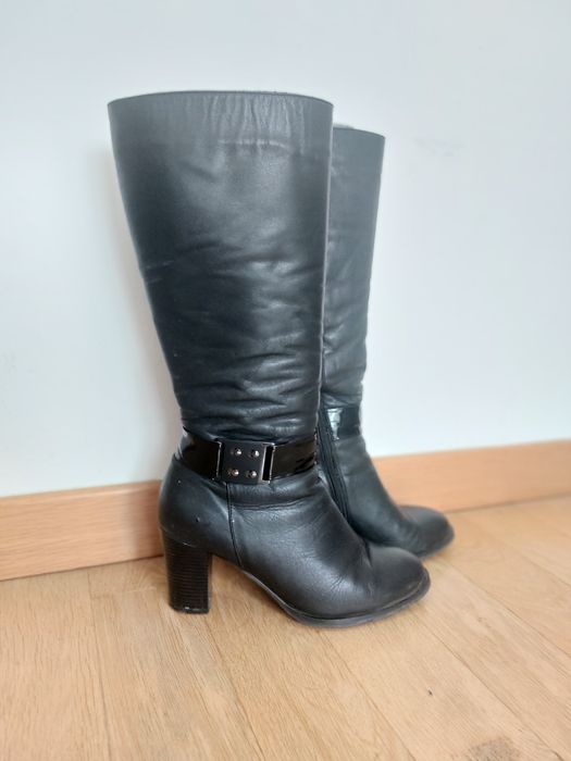 Дамски ботуши естествена кожа 40