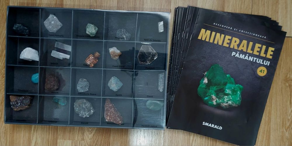 Colectia de pietre mineralele pamantului