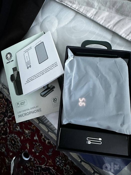 Greenlion microfon iPhone 11,12,13,14 gacha bo'ladi