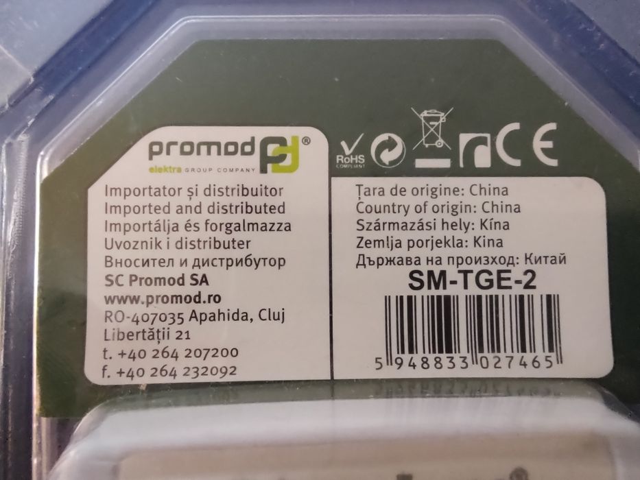 Priza programabila Strohm digitala, 3500W, 16A
