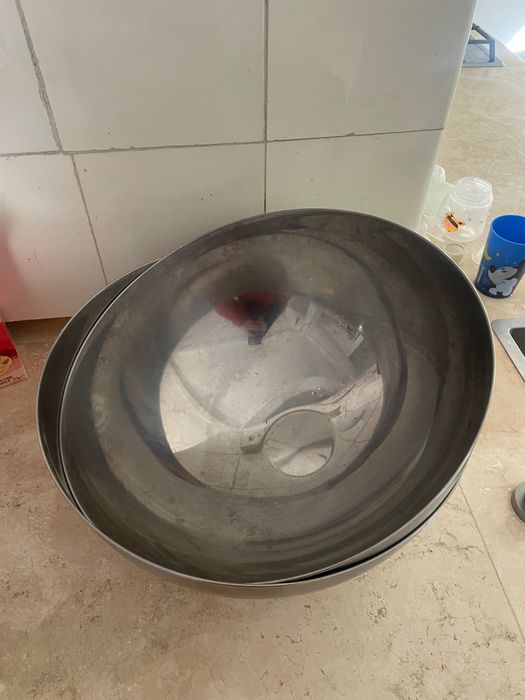 2 Boluri Ikea Blanda Blank diametru 36 cm