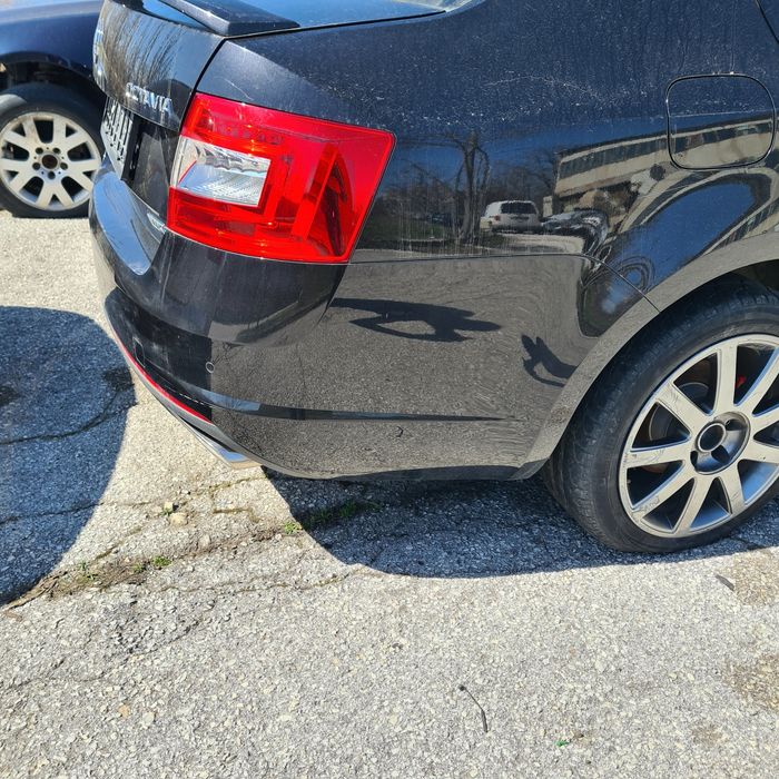 Задна броня шкода октавия 3 врс octavia vrs