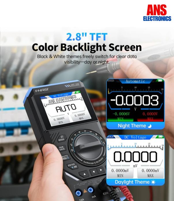 Тестер FNIRSI DST-210  3в1