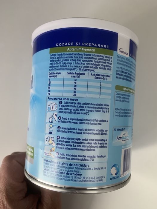 Aptamil prematil 6 buc siglate expira 2027 luna 05