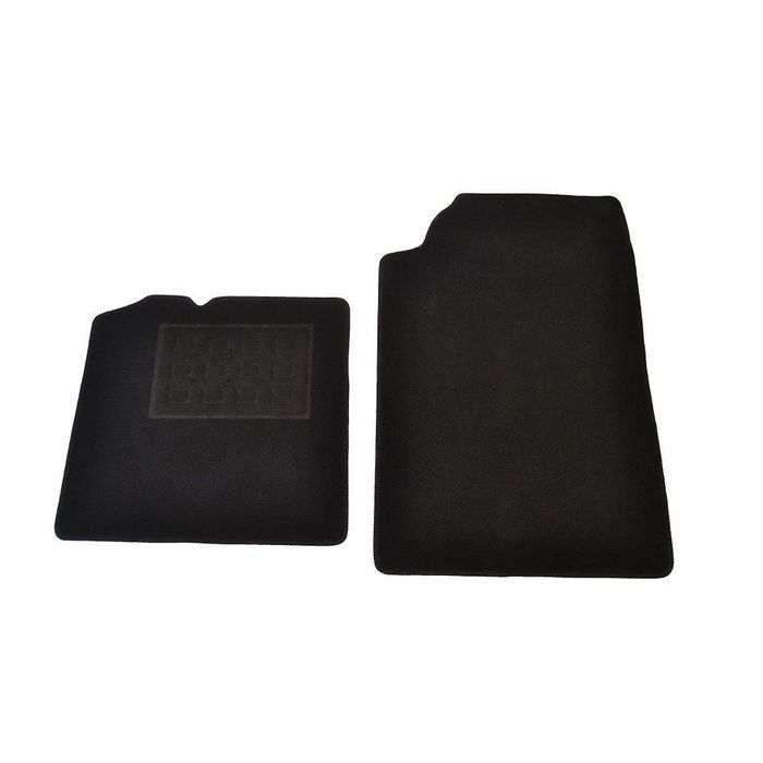 Covorase mocheta Smart ForTwo Cabrio Coupe 451 (model 2) Facelift 2010-> Negru, set de 2 bucati