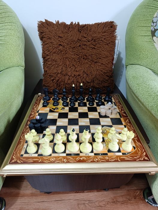 Шахматы 3 в 1 подарочные