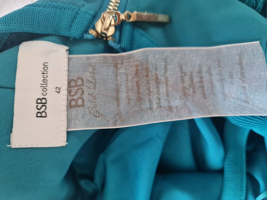 Rochie BSB cu franjuri,NOUA! Superba,Spatele gol!