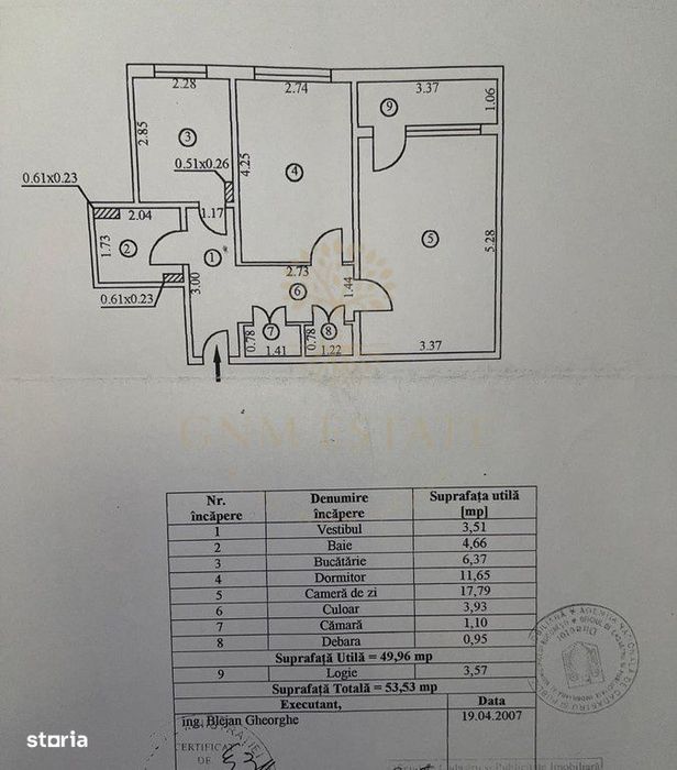 2 Camere | Centrala Proprie | Metrou Dristor
