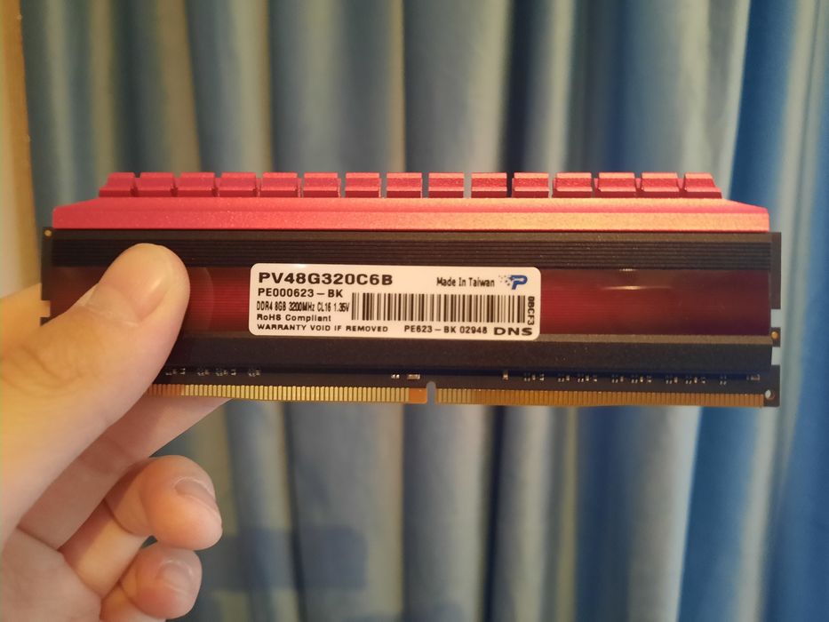 ОЗУ 8GB DDR4 3200Mhz