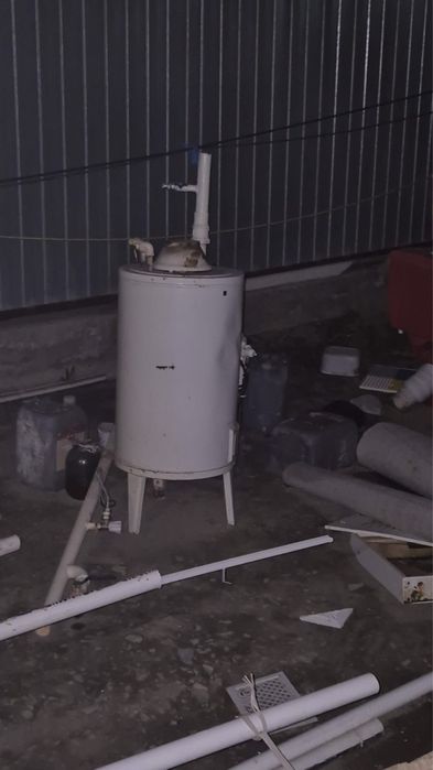 Котёл, радиатор 7 секция