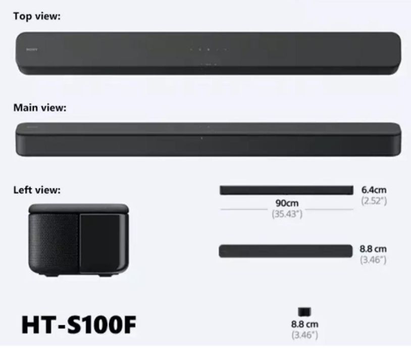 Саундбар Sony HT-S100