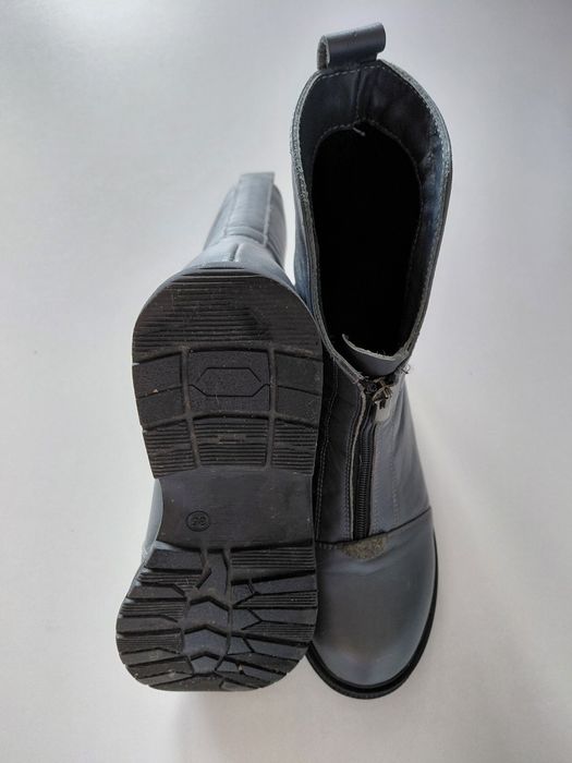 Ghete dama piele naturala, Dasha, mărimea 36