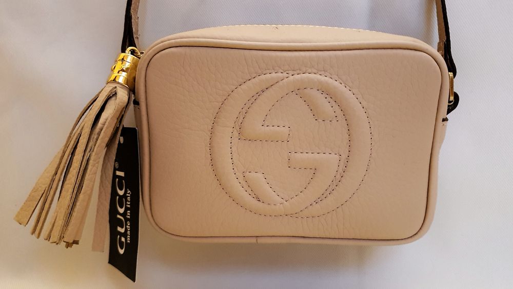 Poşetă piele naturală roz prăfuit