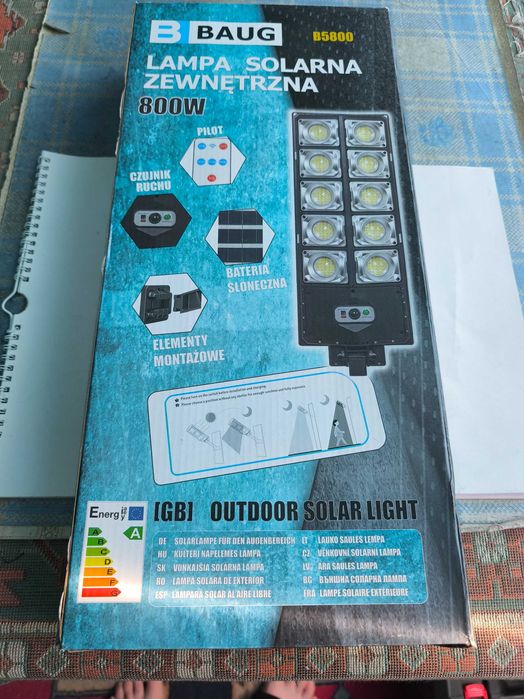 Lampa solara stradala 800 W
