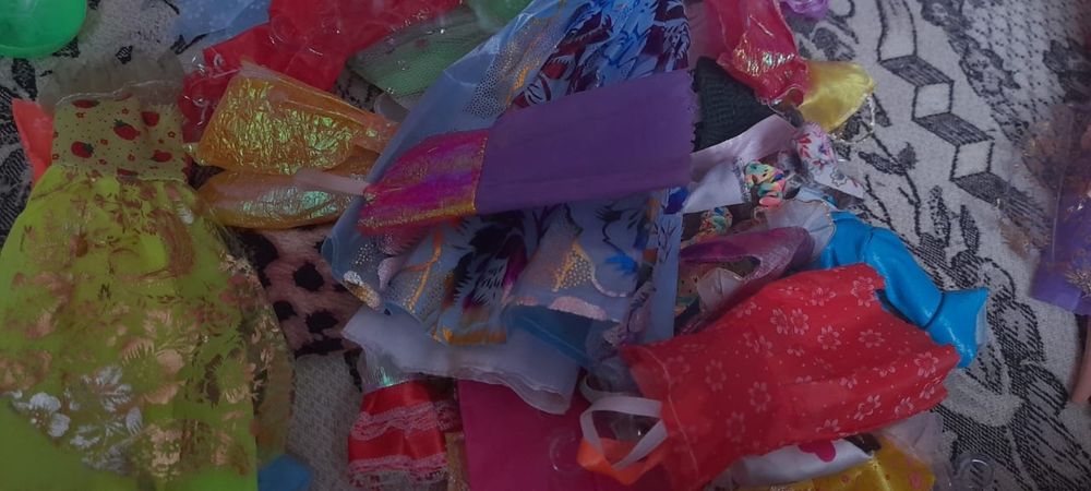 Домик для Барби с мебелью