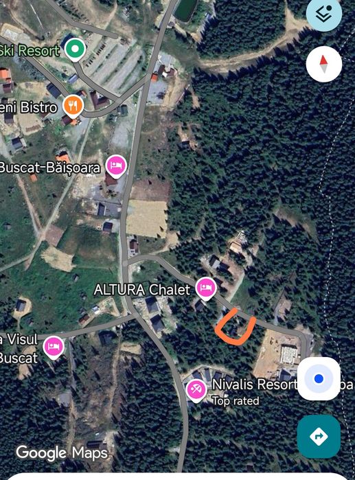Teren Baisoara zona Buscat