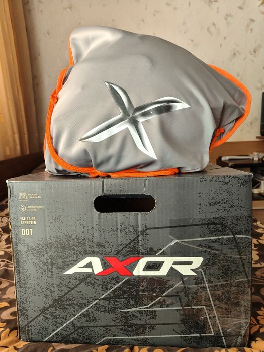 Каска за мотор Axor Apex+тъмен визьор и пинлок