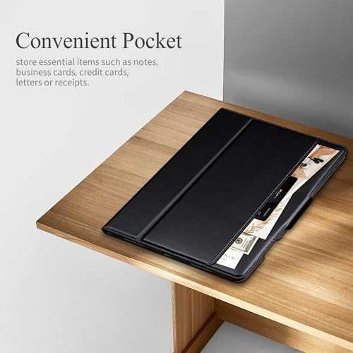 Нов Калъф за iPad Mini 7/6 с джоб и поставка – Магнитно затваряне кейс