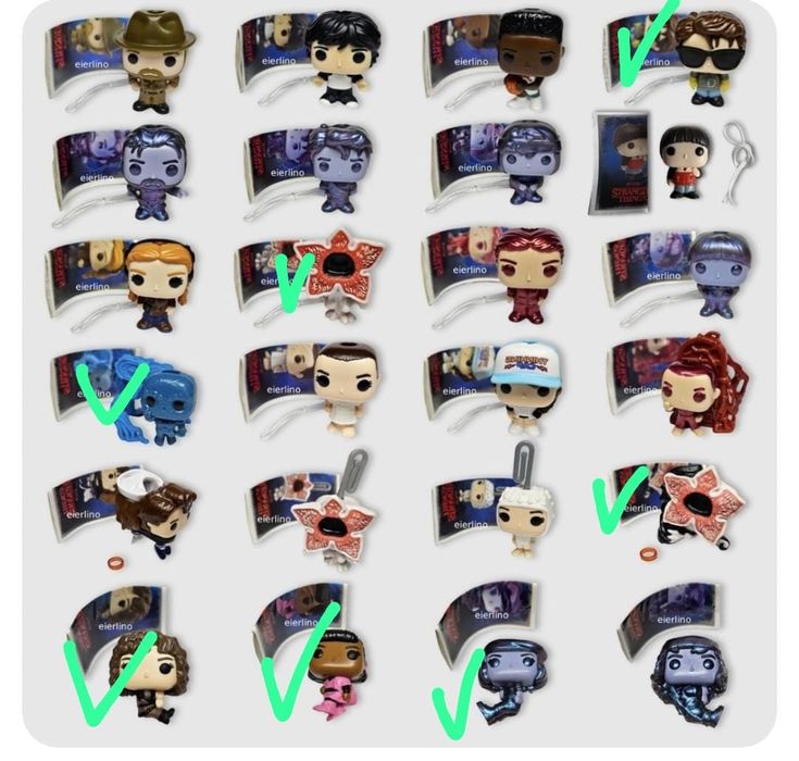 Фигурки киндер осд