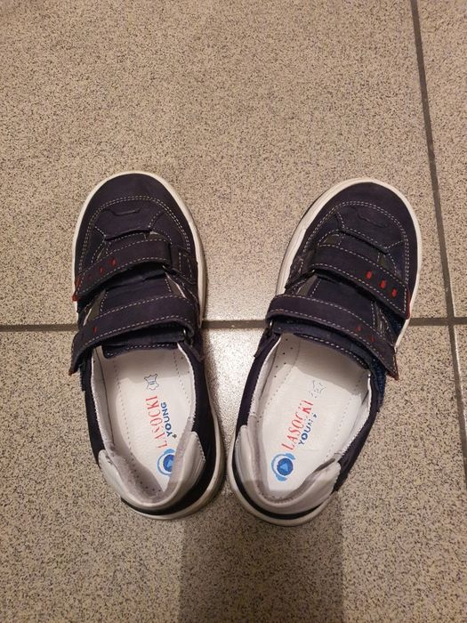 Papucei piele 30 baieti