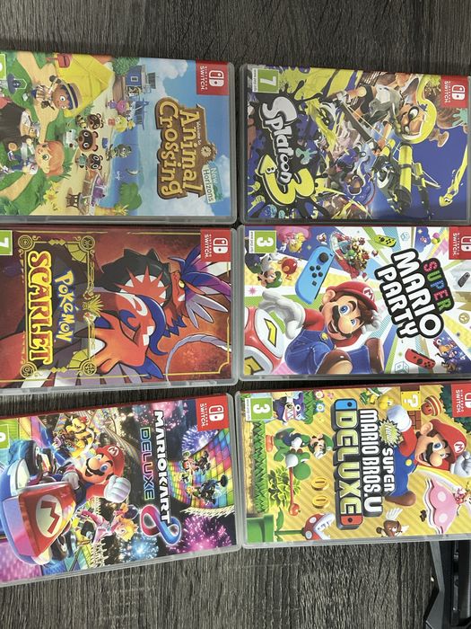 Consola Nintendo Switch Oled + jocuri