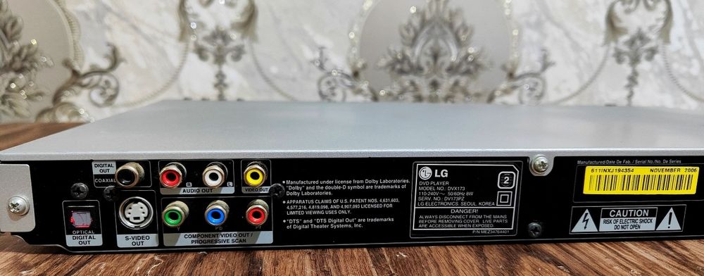 DVD LG Original player