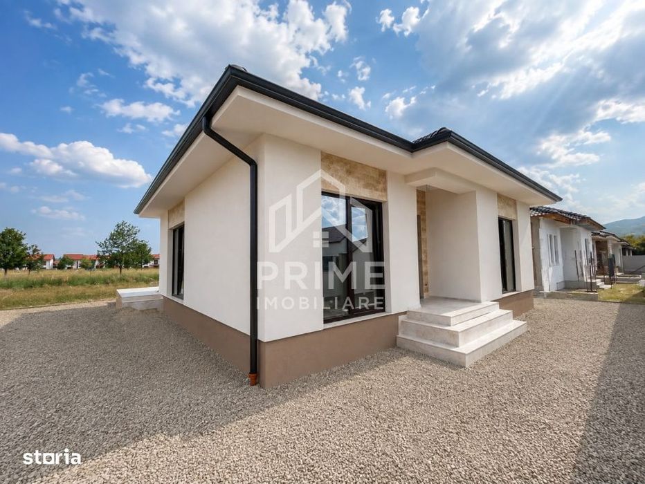 Casa finisata la cheie | 4 camere | 2 bai | norme NZEB | zona Micesti