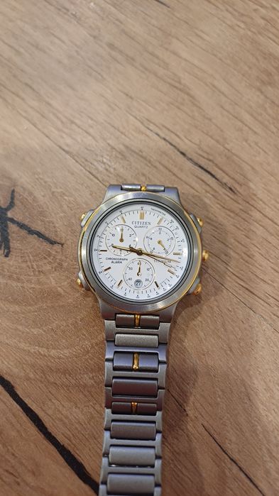 Citizen Titanium Chronograph Alarm